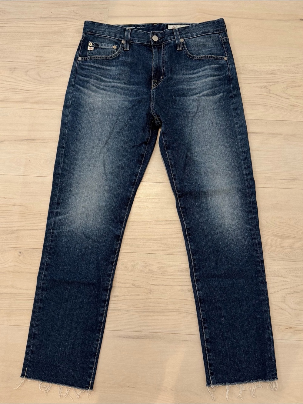 Ag Adriano Goldschmied Ex-Boyfriend Slouchy Slim Jeans - Blue